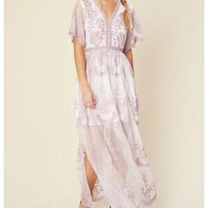 chinese dress ladies Lucy Paris / Catania Maxi Dress / Xs